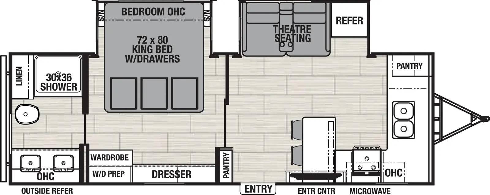 Northern Spirit 2565FK Floorplan